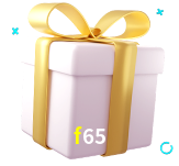 Receba seus bônus de boas-vindas no f65