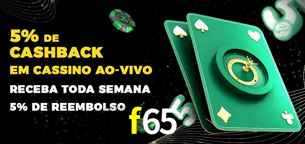Promoções do cassino ao Vivo f65